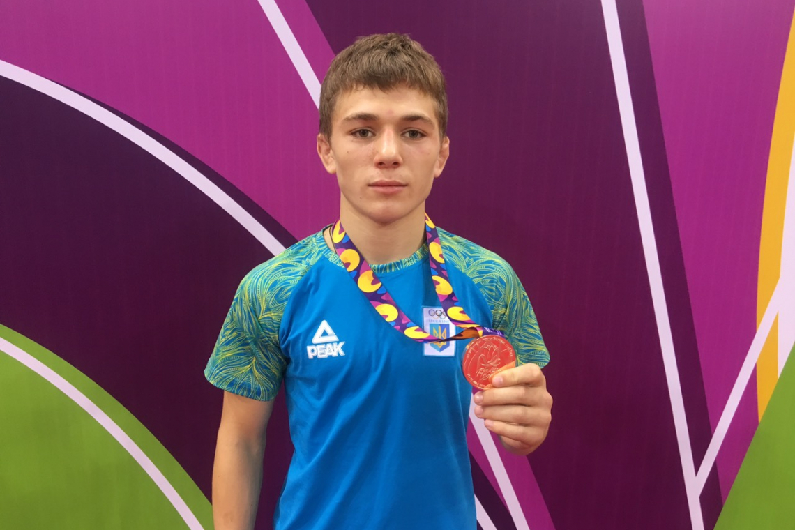 Спортсмен із Кам’янки Іван ТЕРЗІ став бронзовим призером XV Європейського юнацького олімпійського фестивалю у Баку
