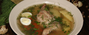 Потрясающий перепелиный супчик от Ложки-Поварёшки