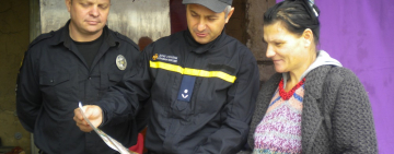 Кілія. Рятувальники провели профілактичний рейд у приватному житловому секторі.