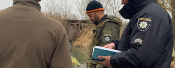 Водна поліція викрила групу браконьєрів, яка промишляла під виглядом науковців-дослідників на Одещині
