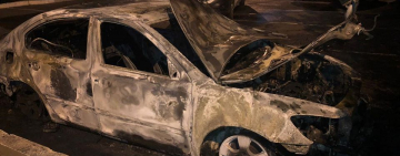 Руководителю Одесской таможни сожгли машину