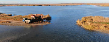  На реках Когильник, Кагач и Сарата снесены 10 старых плотин и пересыпей