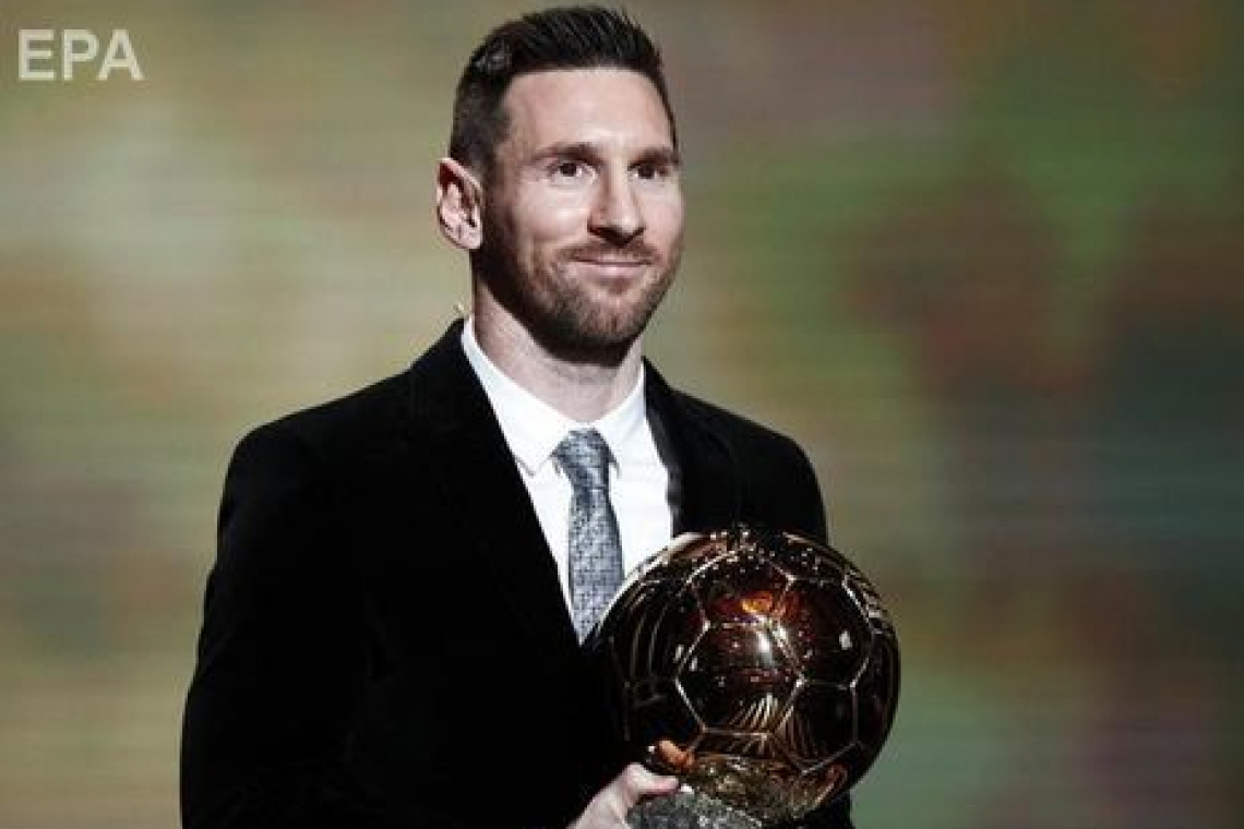Лионель Месси признан лучшим игроком мира в 2019 году
