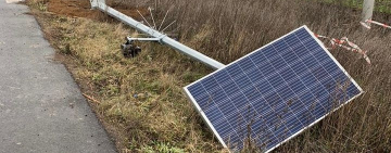 В Одесской области украли элементы системы освещения и предупреждения