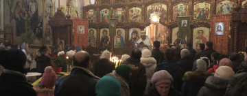 Благочинный Арцизского округа протоиерей Василий совершил всенощное бдение в храме Иоанна Богослова