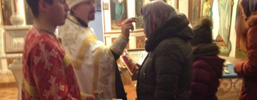 В МИРНОПОЛЬСКОМ ХРАМЕ СВ.ДМИТРИЯ ПРОШЛИ НОЧНЫЕ РОЖДЕСТВЕНСКИЕ БОГОСЛУЖЕНИЯ