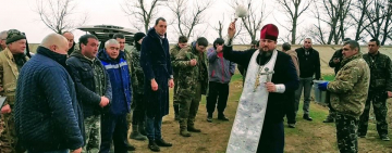 Охотники  из с.Задунаевка отметили Крещение в лучших традициях