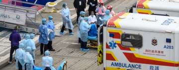 Коронавирус на лайнере вблизи Японии: на борту минимум 20 украинцев