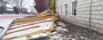 В Татарбунарском районе и Вилковской ОТГ в школах снесло новые крыши