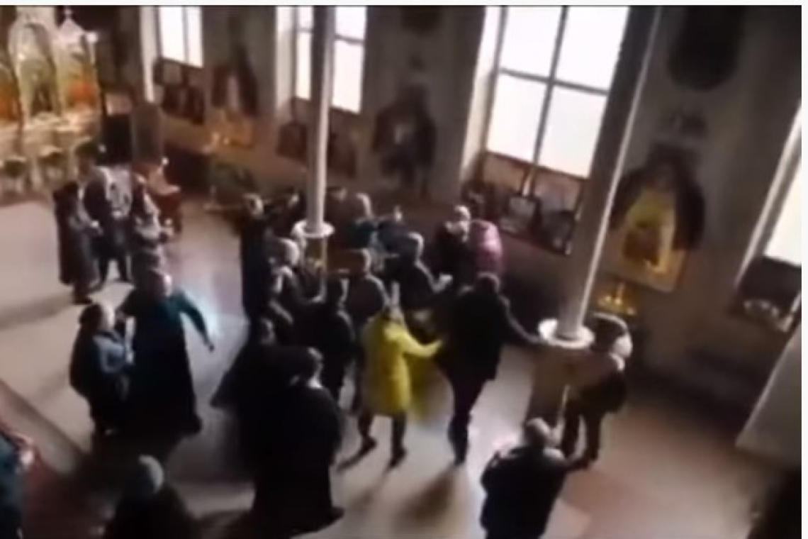  Не поделили приход, или драка в храме Одессы (ВИДЕО)