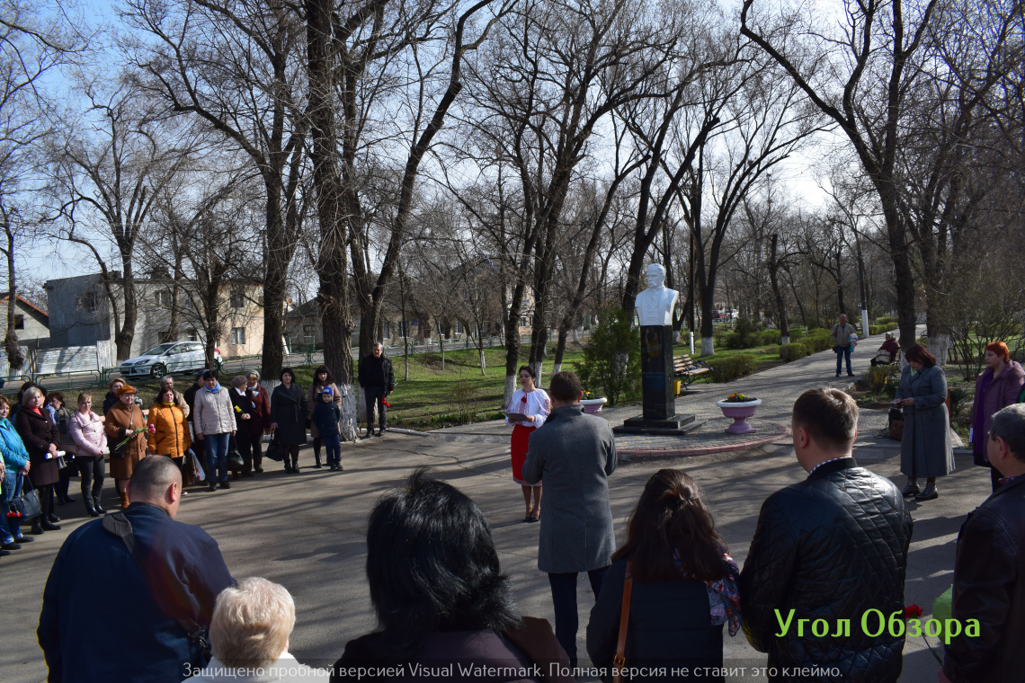 Великому Кобзареві – 206! Арциз вшанував пам’ять Тараса Шевченка.