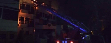 Горит база отдыха в Затоке