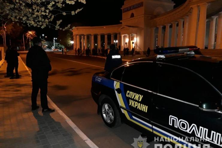 Пасхальная ночь в Одесской области прошла спокойно и без правонарушений - ГУНП