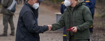 Одесский спасатель, тушивший пожар в Чернобыльской зоне, награждён орденом 