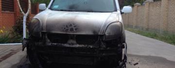 В Рени депутату подожгли машину