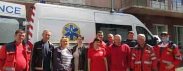 Медики Тарутино получили новый реанимобиль