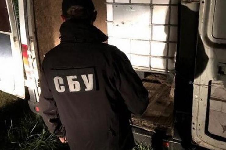 В Одесской области СБУ  блокировала масштабную контрабанду алкоголя из Приднестровья