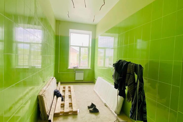 В Килии продолжаются работы по строительству приемно-диагностического отделения