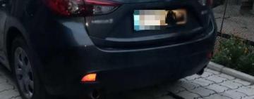 РЕНИ: неизвестные бросили "коктейль Молотова" в авто супружеской пары