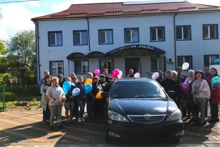 Березинская громада получила от Одесского облсовета автомобиль «Тойота Камри»