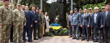 В Одессе открыли памятник погибшим воинам АТО и ООС