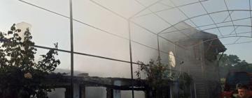 В селе Салманы Килийской ОТГ горел частный жилой дом