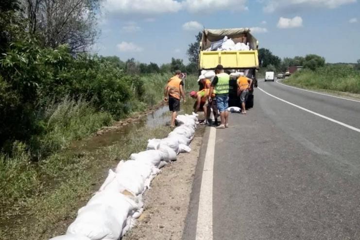 Служба автомобильных дорог  в Одесской области не исключает закрытие участков трассы Одесса-Рени из-за паводка