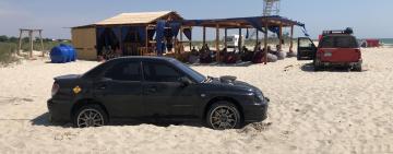 Мгновенная карма для автохама-курортника (ВИДЕО)