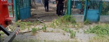 Пожар в Арцизе: горел гараж