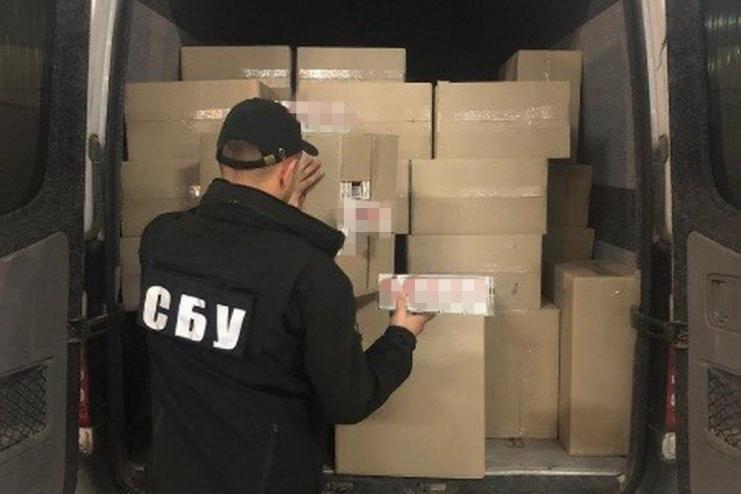 В Одесской области СБУ блокировала контрабанду сигарет на десятки миллионов гривен