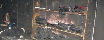 На центральном рынке в Килии горела мастерская по ремонту обуви