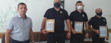 Офицеры Арцизской полиции, задержавшие вооруженного преступника, награждены почётными письмами благодарности  