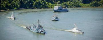 В акватории Дуная стартовали украино-румынские учения Riverine-2020