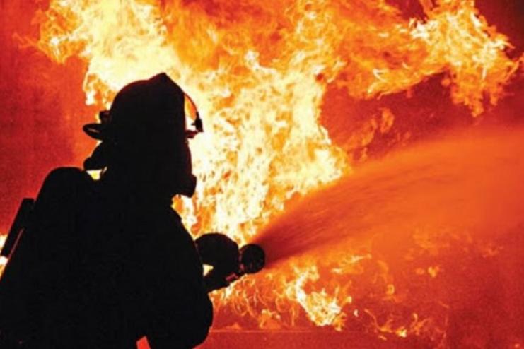 Пожар в Рассейке: спасателями обнаружено тело мужчины