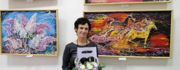 В  Измаиле состоялось открытие персональной выставки известной килийской художницы