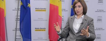 Президент Молдовы Майя Санду готова выслушать аргументы Украины по проблеме Днестра