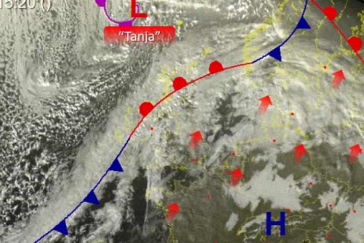 Погода до 28 ноября: циклон "Таня", немного ветра и солнечные проводы осени