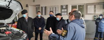 Болградские спасатели получили новый специальный автомобиль