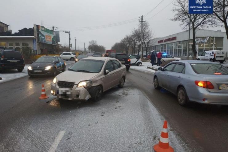 ОДЕССА: более 60 ДТП за минувшие сутки