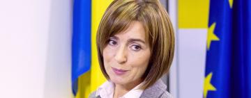 Первый заграничный визит Санду будет в Украину