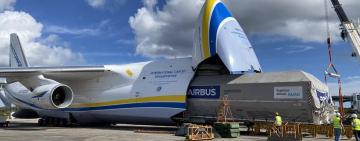 "Антонов" перевіз найбільший супутник в історії компанії Space X (ФОТО) 