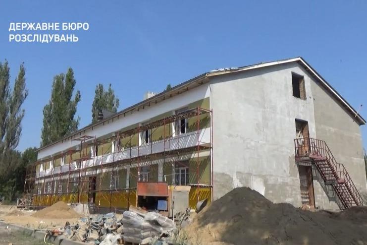 8 млн 700 тыс гривен убытков при строительстве казарм в Одесской области
