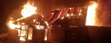 Минувшей ночью на Одесчине два пожара произошли из-за новогодней гирлянды