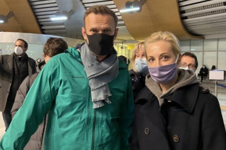 Олексія Навального арештували одразу після прибуття в "Шереметьєво "
