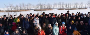 Крещение Господне на Мирнопольском водоёме: МЫ ВАМ ГОВОРИМ 