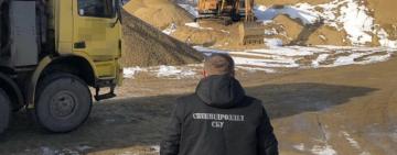 В Одесской области СБУ обнаружила незаконный песчаный карьер: ущерб государству более 100 млн. грн.