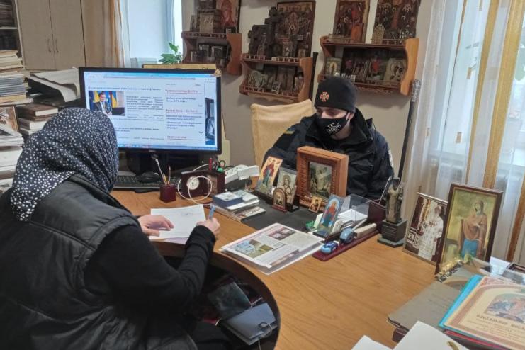 Женский монастырь и Дом Милосердия в Одессе проверили на предмет пожарной безопасности