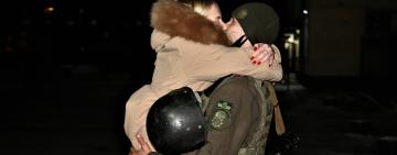 Одесские нацгвардейцы вернулись домой из зоны ООС 