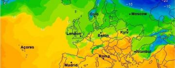 Україна буде однією з найтепліших у Європі цієї завершальної лютневої п'ятниці