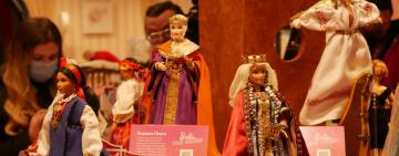 В Одессе Ножевникову, Фреймут и Лесю Украинку превратили в кукол, - ФОТО